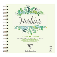 CLAIREFONTAINE HERBIER BOTANICAL ART SKETCHBOOK